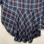 Lucky Brand  Women’s Plaid V-neck Button Down Shirt Size Small Photo 7