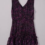 Ramy Brook Romina Printed Mini Cocktail Dress in Plum/Black, Size 6 NWT $495 Photo 3
