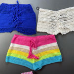 Hot & Delicious 3 Pairs of Crochet Shorts,‎ NWT, Size Small,  Photo 0