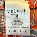 Velvet Lilah Dress in Rouge Medium Bohemian Indian Cotton 70s Floral Summer Red Photo 11