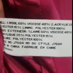 Anthropologie  Tulle new without tags wool blend pea coat 🎀💕NEW Photo 5