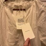 NWT MAYE lotus top Photo 5