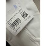 Lululemon Women’s Energy High Neck Longline Bra *Zip White Sz 6 New Photo 4