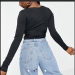 Reebok x Cardi B Long Sleeve Crop Top Black Size Large NWT Sold Out Photo 5