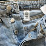 H&M Ultra High Waist Mom Jeans Light Wash Distressed Ripped Knees Women’s 0 Y2K Photo 14