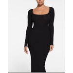 SKIMS  Women's Soft Lounge‎  Long Sleeve Dress Onyx, Size 3X F-148 Photo 4