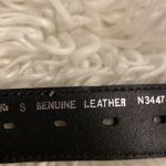 Nocona Gray and Silver Western Belt with Ornate Buckle size S 1/2” wide Photo 5