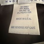 Pendleton  wool women’s size 12 black and white zip up blazer jacket‎ vintage - Photo 4