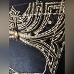 Hydraulic  Dark Wash Skinny Jeans with White Stitching Pocket Embellishment Y2k Photo 3