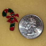 Candy Cane Christmas Holiday Y2K Retro Boho Scatter Pin Red Photo 3