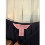 Lilly Pulitzer Candace navy 100% silk open shoulder tank dress size xsmall Photo 5