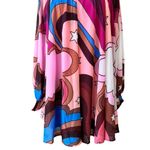 Aura Purely Reminiscing Berry Multi Print Dress Photo 3