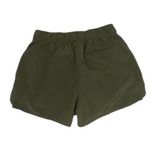 Zella Womens Olive Green Elastic Flowy High Waisted Casual Athletic Shorts Sz XS Photo 2