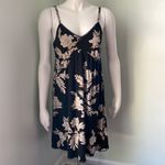 Soma  cool nights pom trim sleep chemise isle palm black nightgown Photo 3