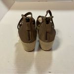 Eileen Fisher  Sandals Gold Wanda Metallic Leather Espadrille Sz 9.5 NWT No Box Photo 7