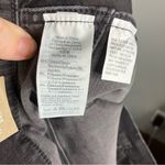 Madewell  10” high rise skinny jeans raw hem button‎ fly black size 37 tall NWT Photo 7