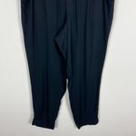 Jessica Simpson Pants Womens Large Black Pull On Ankle Pockets Boho Casual L Photo 5