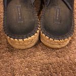 Burberry Black Espadrille Low Wedge Slide Sandals Size 8 Photo 3