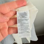 J.Crew 365 Blue White Pinstripe Sleeveless Fit And Flare Dress Photo 7