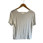 Varley  Holly Tee - Off White XS‎ V Neck Photo 4