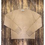 Frame  Small Cashmere Clean Crew Blush Sweatshirt Photo 0