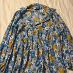 Dakota Blue Floral Long Sleeve Dress Size XL Photo 5