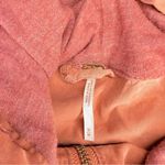 Free People  Magpie Oversize Lacey Jacket crochet sheet sleeves with pockets m Photo 2