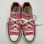 Converse  Chuck Taylor All Star sneakers Low Top Pink canvas athletic shoes Photo 6