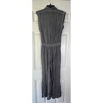 Soft Surroundings  Camilla Front Tie Pockets Jumpsuit Grey Size XS Woman’s Photo 4