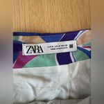 ZARA  Multicolor Abstract Mini Skirt Photo 4