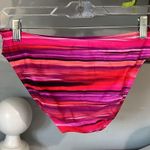 Maidenform  Swimsuit Pink Purple Striped Bikini Bottoms Womens Medium New Photo 8