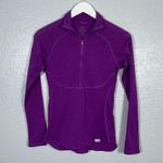 Patagonia Women XS Capilene 4 Purple Expedition Weight 1/4 Zip Pullover Gorpcore Photo 0