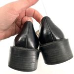 Unlisted Virginia Y2K  Women's Silver Metal Bit Loafers Black Size 6‎ Goth Preppy Photo 5