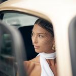 Plain Bridal Birdcage Veil White Photo 2