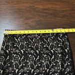 White House | Black Market black & nude lace pencil skirt size 4 Photo 7