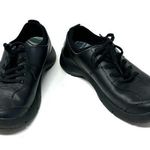 Dansko  Size 39 Sneaker Black Leather Lace Up Workwear Comfort Standing Round Toe Photo 0