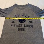 Penn State University Nittany Lions Raglan Shirt Gray Size Junior Small Photo 3