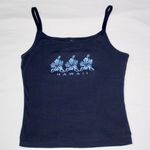 Navy Hawaii Tank Top Blue Photo 0