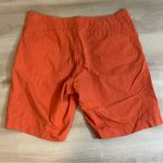 Rei Shorts Womens Size 10 Orange Hiking Outdoor Cotton Nylon Blend Photo 2