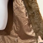 Apparis Siena Brown Faux Fur Teddy Long Coat MEDIUM Photo 9
