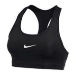 Nike NWT Black Medium Support Non Padded Swoosh 2.0 Sports Bra Size Small Photo 0