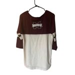 Pressbox  MSU Women's White & Burgundy Shirt Photo 1