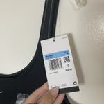 Nike NEW!  black logo embroidered tank bodysuit size medium Photo 4