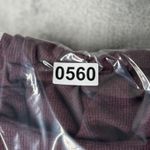 American Eagle  Shirt Womens Medium Pink Mock Neck Waffle Knit Cropped Streetwear Photo 7