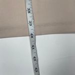 H&M NWT Beige Criss Cross Halter Back Bodycon Midi Dress L 12 Occasion Event Photo 5