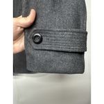 Fashion Bug  Women’s 1X Peacoat Jacket Gray Wool Blend Double Breasted Photo 6