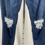 American Eagle  Size 4 Tomgirl Button Fly High Rise Distressed Skinny Jeans Cali Photo 3