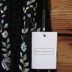 Mac Duggal  9135 Womens Black Sleeveless High Neck Embroidered Mini Dress Photo 13