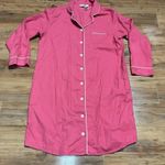 LL Bean Women Large Nightgown Pajama Night Dress Pink Sleep Gown Flannel Soft Photo 0