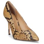 Ralph Lauren Lauren Women's Lindella Ii Faux-Snakeskin Pump Size 8.5 B Photo 0